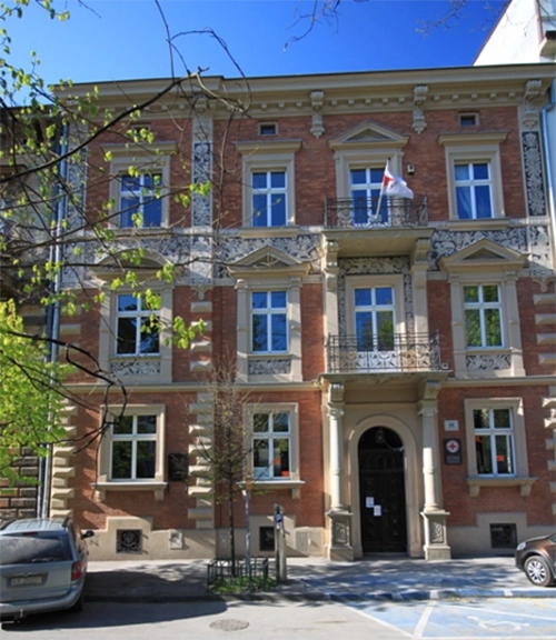 Front budynku naszej kamienicy studenckiej